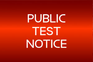 Town of Koshkonong Public Test Notice